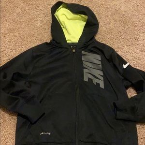 Nike boys dri fit jacket kids size small